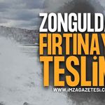 Zonguldak’ta Uyarılar Gerçek Oldu: Şiddetli Yağış ve Fırtına Kenti Esir Aldı!