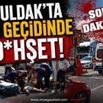 Zonguldak'ta Yaya Geçidinde D*hşet!