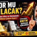 Rekor Mu Kırılacak? İslam Memiş'ten Altın ve Gümüşteki Yükseliş İçin Dikkat Çeken Uyarı!