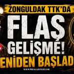 Zonguldak TTK 'da Flaş Gelişme! Yeniden Başladı!