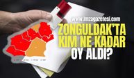 Zonguldak'ta kim ne kadar oy aldı? (Alaplı, Çaycuma, Devrek, Ereğli, Gökçebey, Kilimli, Kozlu)