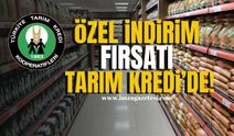 Tarım Kredi'de özel büyük indirim! Bu fırsatı kaçırmayın...