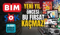 Zincir marketler A-101, BİM ve ŞOK'ta yeni yıl indirimi! Bu fırsat kaçmaz!