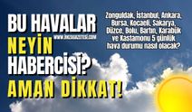 Zonguldak, İstanbul, Ankara, Bursa, Kocaeli, Sakarya, Düzce, Bolu, Bartın, Karabük ve Kastamonu'da hava durumu