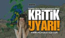 Zonguldak, Bartın, Karabük ve Kastamonu Uyarıldı!