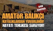 Balık Tutmak İsterken Canından Oluyordu! Hayati Tehlikesi Sürüyor!