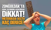 Zonguldak'ta Deniz Suyu Sıcaklığı Belli Oldu!