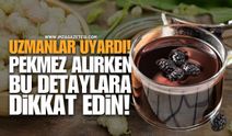 Uzmanlar Uyardı: Pekmez Alırken Bu Detayları Kontrol Edin!