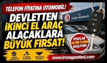Telefon Fiyatına Otomobil! Devletten İkinci El Araç Alacaklara Büyük Fırsat!