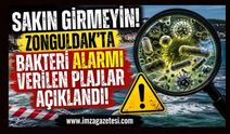 Sakın Girmeyin! Zonguldak'ta Bakteri Alarmı Verilen Plajlar Açıklandı!