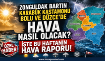 Zonguldak Bartın Karabük Kastamonu Bolu Ve Düzcede Hava Nasıl Olacak? İşte Bu Haftanın Hava Raporu!
