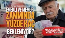 Emekli ve Memur Zammında Yüzde Kaç Bekleniyor? Maaşlar İçin Yeni Tahmin!