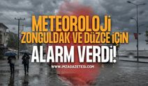 Meteorolojiden Alarm: Zonguldak Ve Düzce İçin Kuvvetli Yağış Uyarısı
