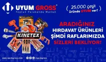 Aradığınız Hırdavat Ürünleri Uygun Fiyatlarıyla Çaycuma Uyum Gross'ta