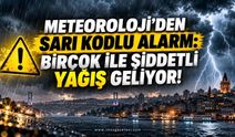 Meteoroloji'den Sarı Kodlu Alarm: Birçok İle Şiddetli Yağış Geliyor