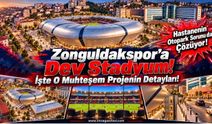Zonguldakspor’a Dev Stadyum. İşte O Muhteşem Projenin Detayları.