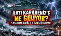Zonguldak’ta Hava Tersine Dönüyor! 6 İli Etkileyecek Geliyor