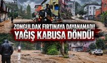 Zonguldak’ta Yağış Kabusa Dönüştü! Heyelanlar Peş Peşe Geldi