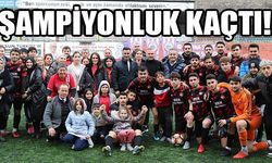 Akınspor şampiyonluğu kıl payı kaçırdı!..