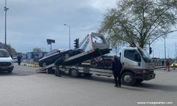 Yolda Kalan Araç Trafiği Tıkanmasına Neden Oldu!