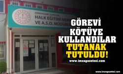 Çaycuma'da görevi kötüye kullanma! Tutunak tutuldu...