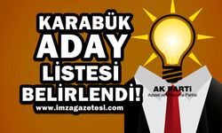 Ak Parti Karabük Milletvekili Aday Listesi Belirlendi!