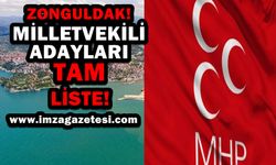 MHP Zonguldak Milletvekili Adayları Açıklandı! Tam Liste!