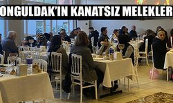 Depremzede ailelere iftar yemeği verdiler...