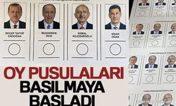 Oy Pusulaları Basılmaya Başladı!