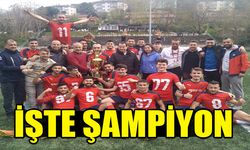 Şampiyon Cezaevispor Süper Amatör Lig'e çıktı...