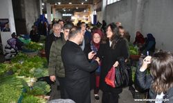Tıskaoğlu-Altun Kilimli Pazar esnafını ziyaret etti…