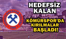 Hedefsiz Kalan Kömürspor'da Kırılmalar Başladı!