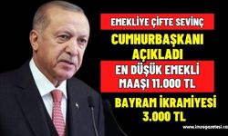 Emekliye çifte sevinç! Bayram ikramiyesi 3000 TL, en düşük maaş 11.000 TL oldu