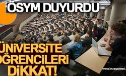 ÖSYM, deprem bölgesinden DGS başvuru ücreti almayacak!