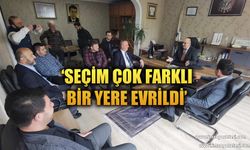 Ak Parti Milletvekili adayı Muammer Avcı ve Belediye Başkanı Selim Alan, İhlas'ta...