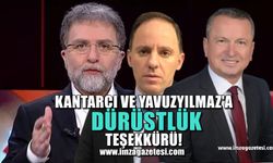 Ahmet Hakan'dan Bülent Kantarcı ve Deniz Yavuzyılmaz'a "Ali Babacan" olayından saygı ve hürmet...