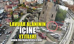 Zonguldak Lavuar alanının içine ettiler!