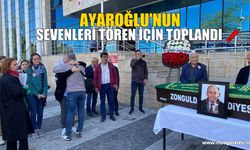 Avukat Ayaroğlu için tören düzenlendi...