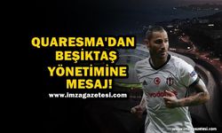 Beşiktaş'ın Efsane Futbolcusu Quaresma Yönetime Mesaj Gönderdi!