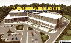 Devlet Hastanesi'nin Yarısı Bitti