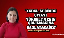 CHP Merkez İlçe Başkanı Ebru Uzun, ''Yerel seçimde çıtayı daha da yükseltmenin çalışmasına başlayacağız''