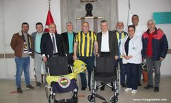 Fenerbahçe Taraftarı ve Almanya Frankfurt Fenerbahçeliler Derneği Hastaneye Bağışta Bulundu...