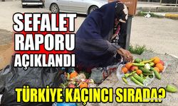 Sefalet raporu açıklandı! Türkiye kaçıncı sırada?..