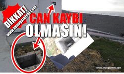 Kozlu'da ilgili yetkililere duyurulur! Cana zarar gelmeden kapatılmalı!