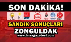 Son Dakika! Zonguldak'ta ilk sandık sonuçları... İŞTE İLK SONUÇLAR...