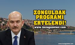 SON DAKİKA ! Süleyman Soylu'nun Zonguldak Programı Ertelendi!