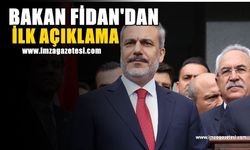 Bakan Fidan'dan ilk açıklama...