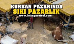 Kurban pazarında sıkı pazarlık!