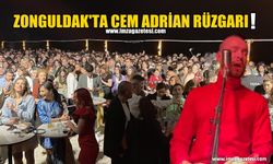 Zonguldak'ta Cem Adrian Rüzgarı...