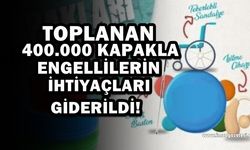 Kozlu Belediyesi Kampanya Kapsamında Toplanan Kapaklar İle Engellilerin İhtiyaçlarını Karşıladı!